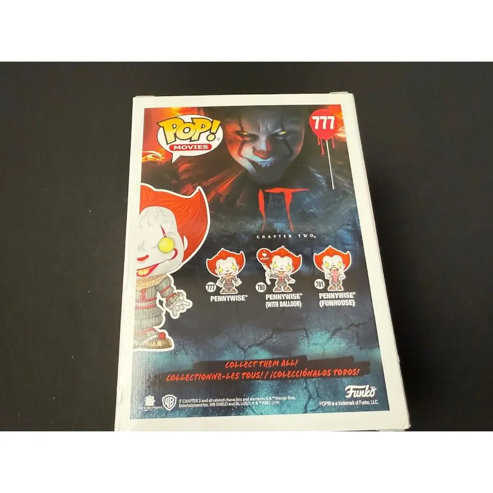 Funko Pop Movies IT Chapter Two Pennywise #777 Open Arms Vinyl New In Box